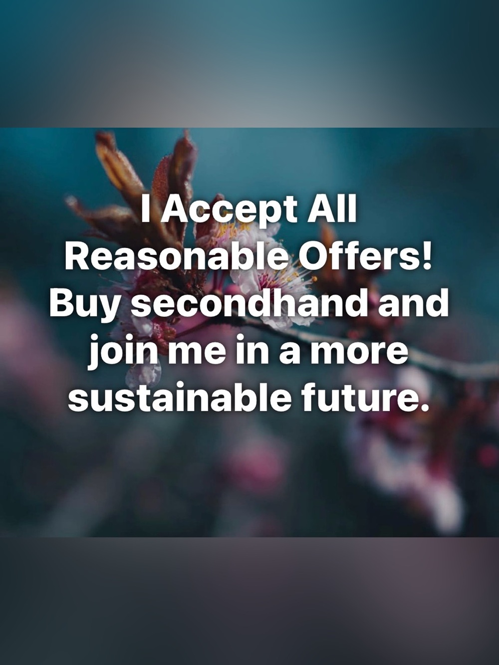 🛒 I accept all reasonable offers! 🛍️